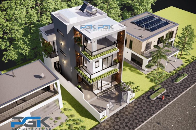 thiết kế nhà ống 3 tầng tại quảng ngãi