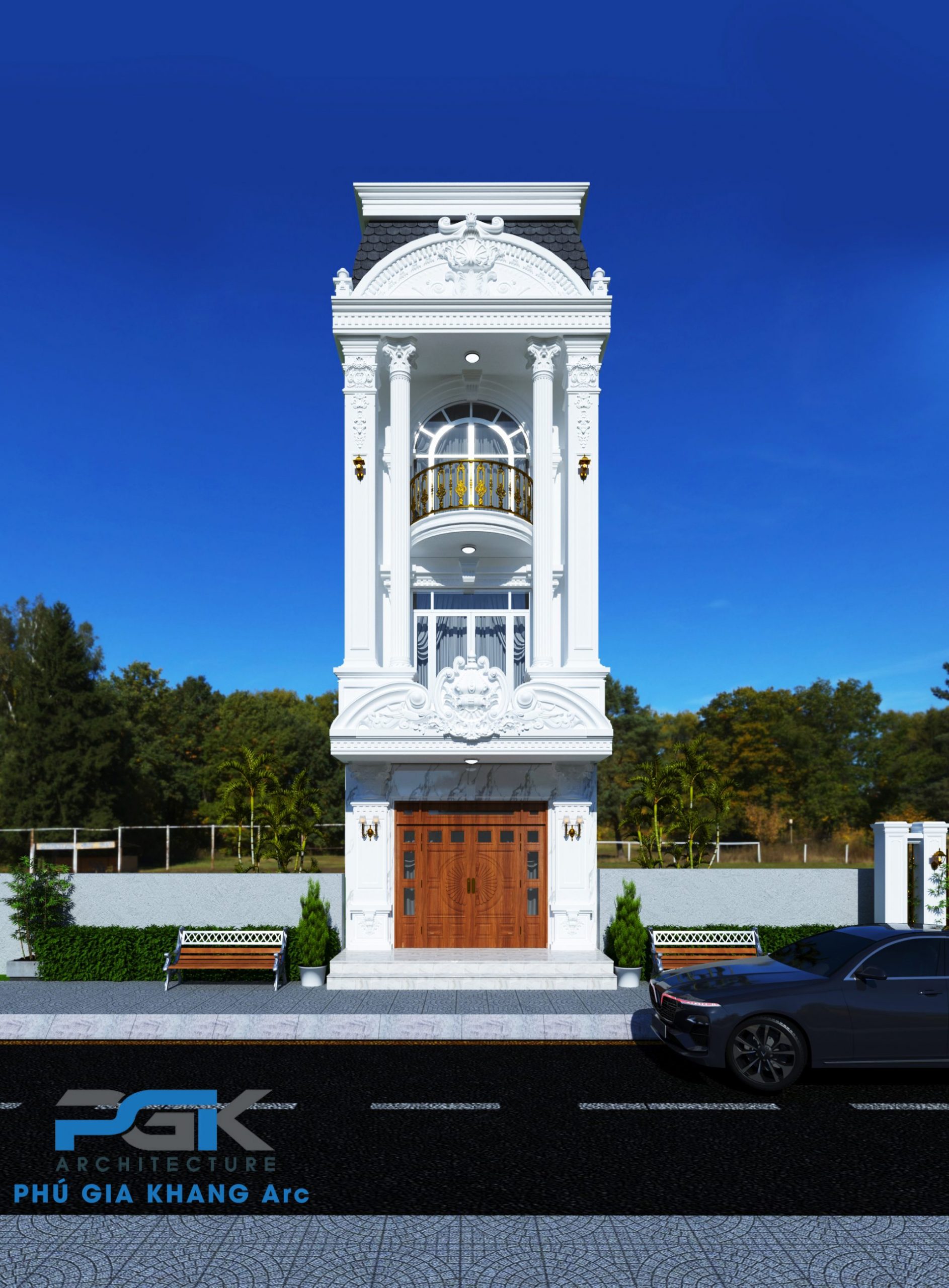 biệt thự cổ điển