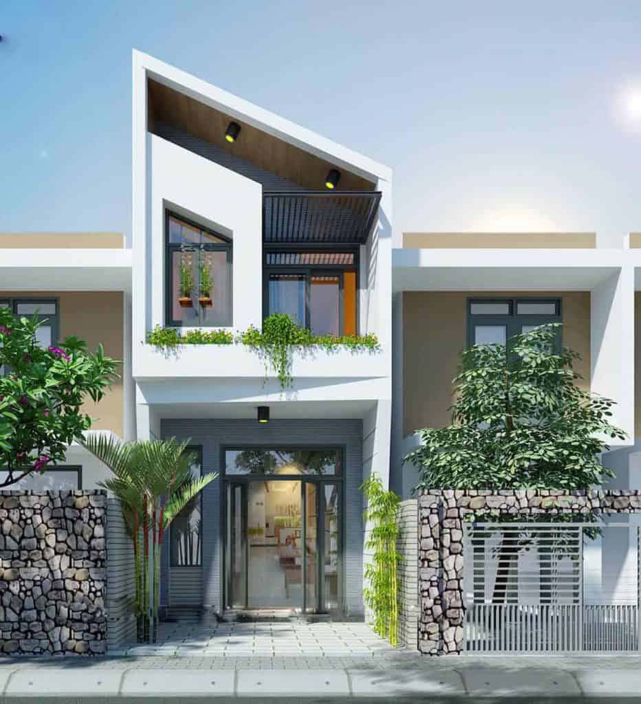 nhà 1 trệt 1 lầu đẹp