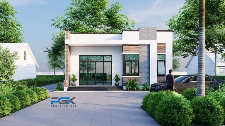 mẫu nhà cấp 4 đẹp