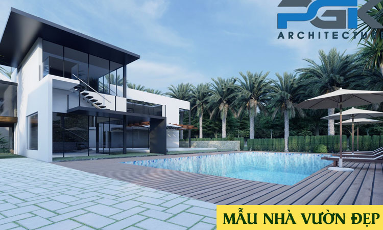 mẫu nhà vườn đẹp