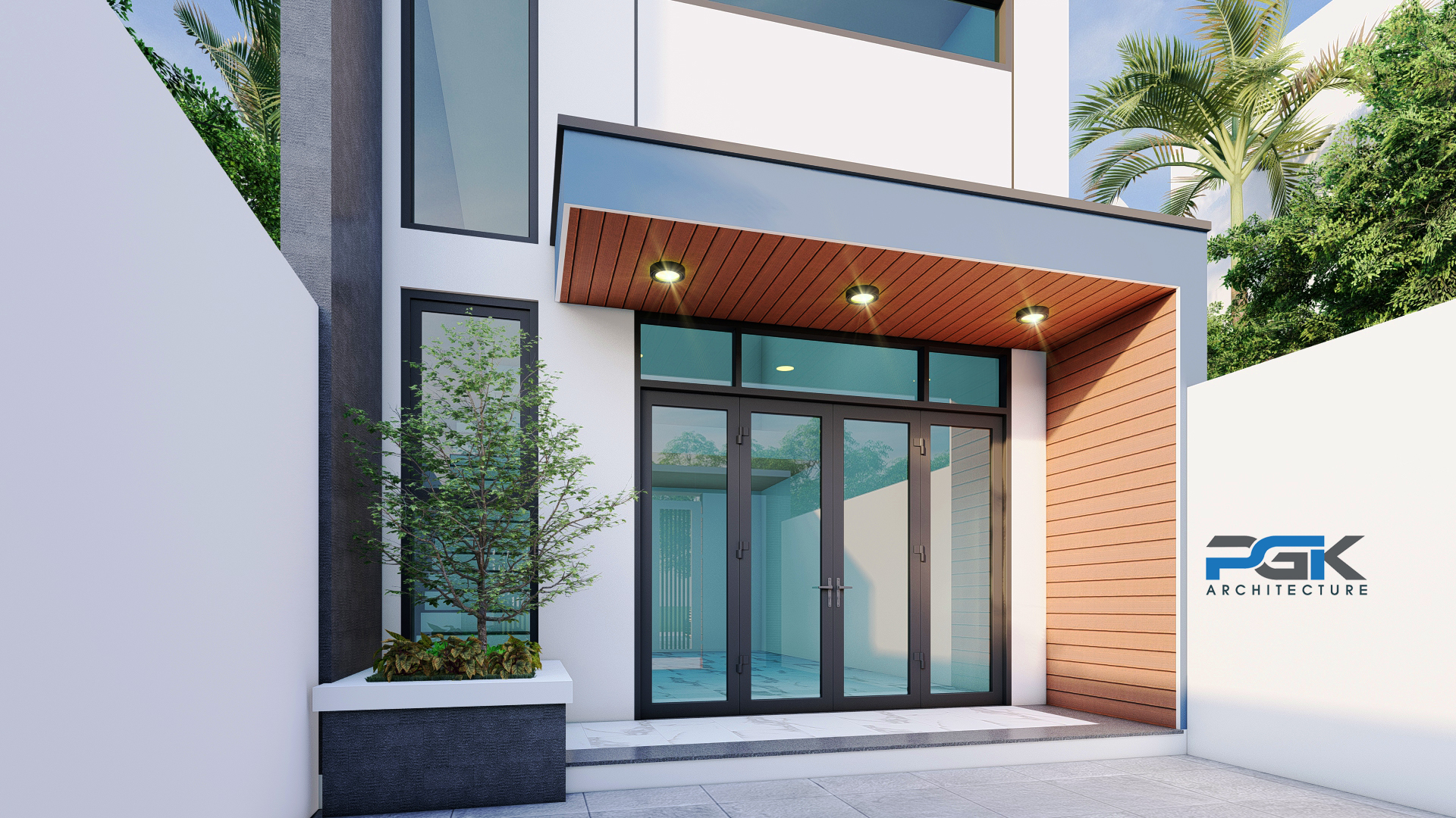 nhà cấp 4 gác lửng đẹp giá rẻ