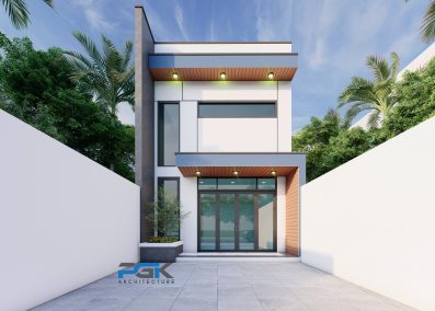 nhà cấp 4 gác lửng giá rẻ