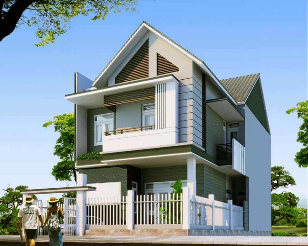 nhà phố 2 tầng quảng ngãi