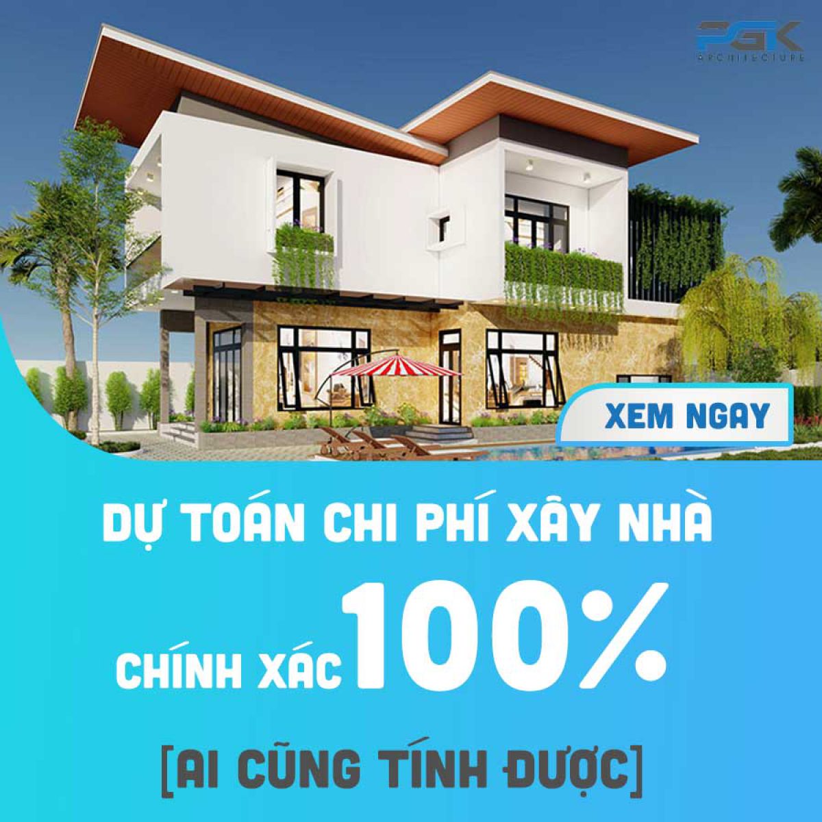 chi phí xây nhà mái thái