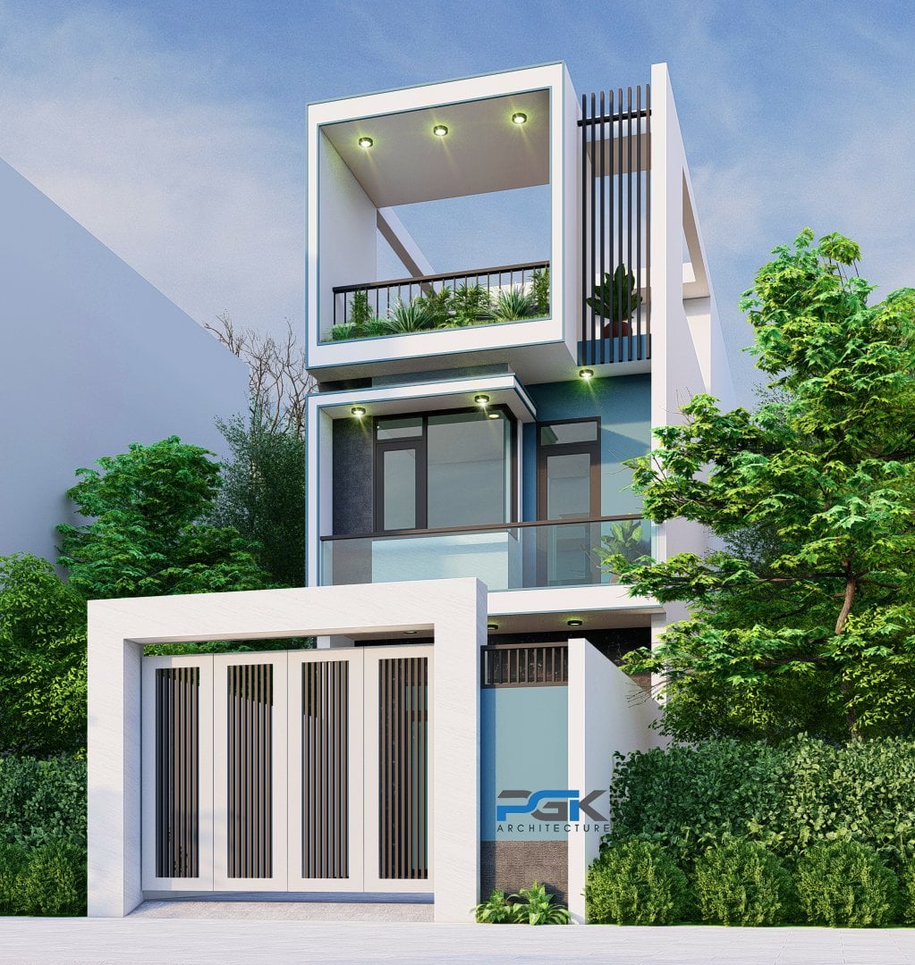 thiết kế nhà phố quảng ngãi