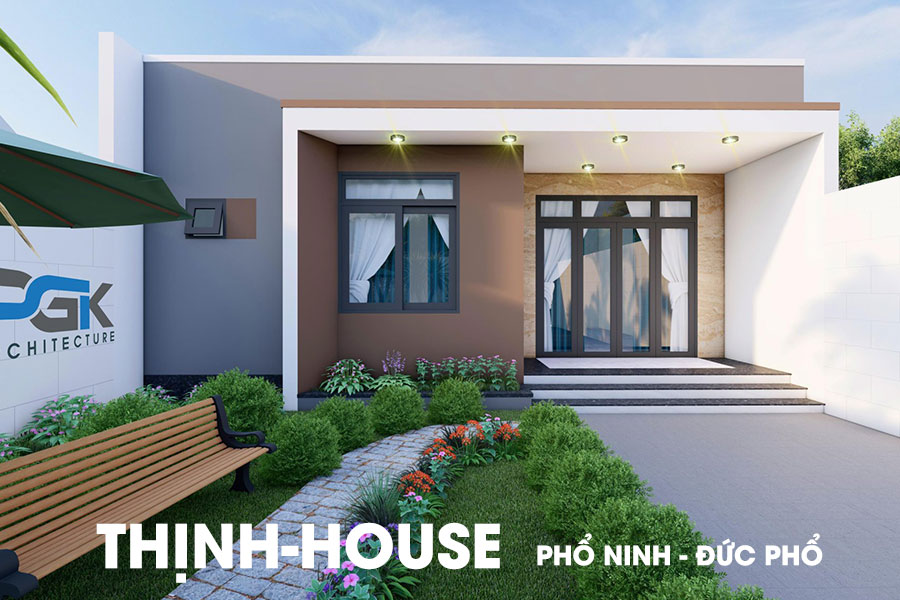 thiết kế thi công nhà vườn