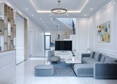thiết kế nội thất biệt thự quảng ngãi