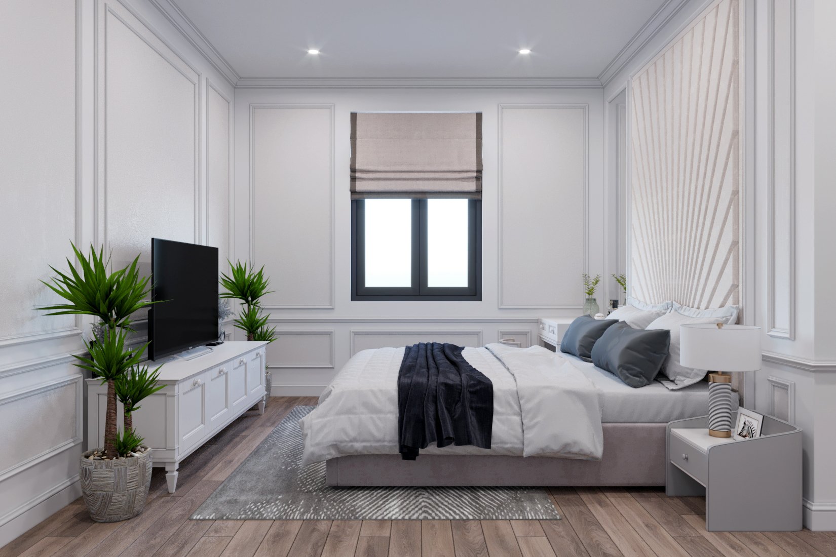 thiết kế nội thất biệt thự tân cổ điển