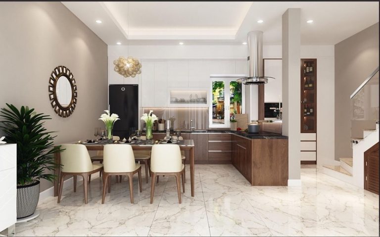 thiết kế nội thất nhà bếp tại quảng ngãi
