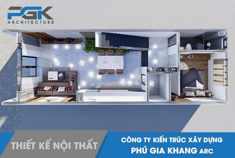 thiết kế nội thất nhà bếp tại quảng ngãi