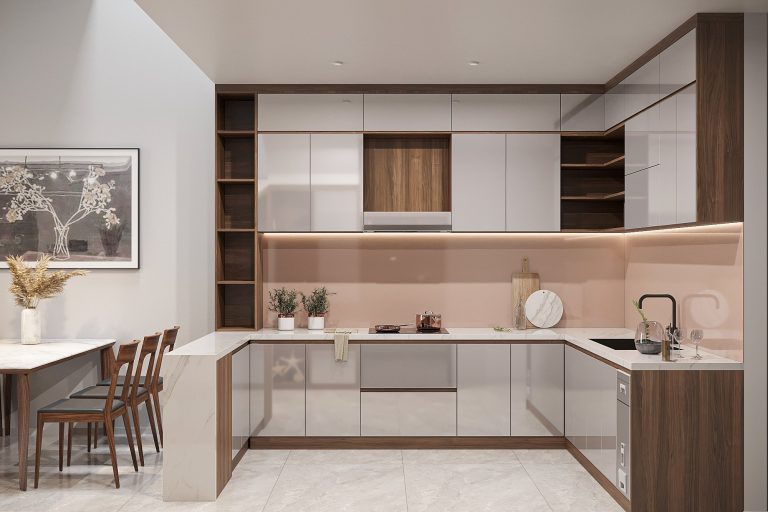 thiết kế nội thất nhà bếp tại quảng ngãi