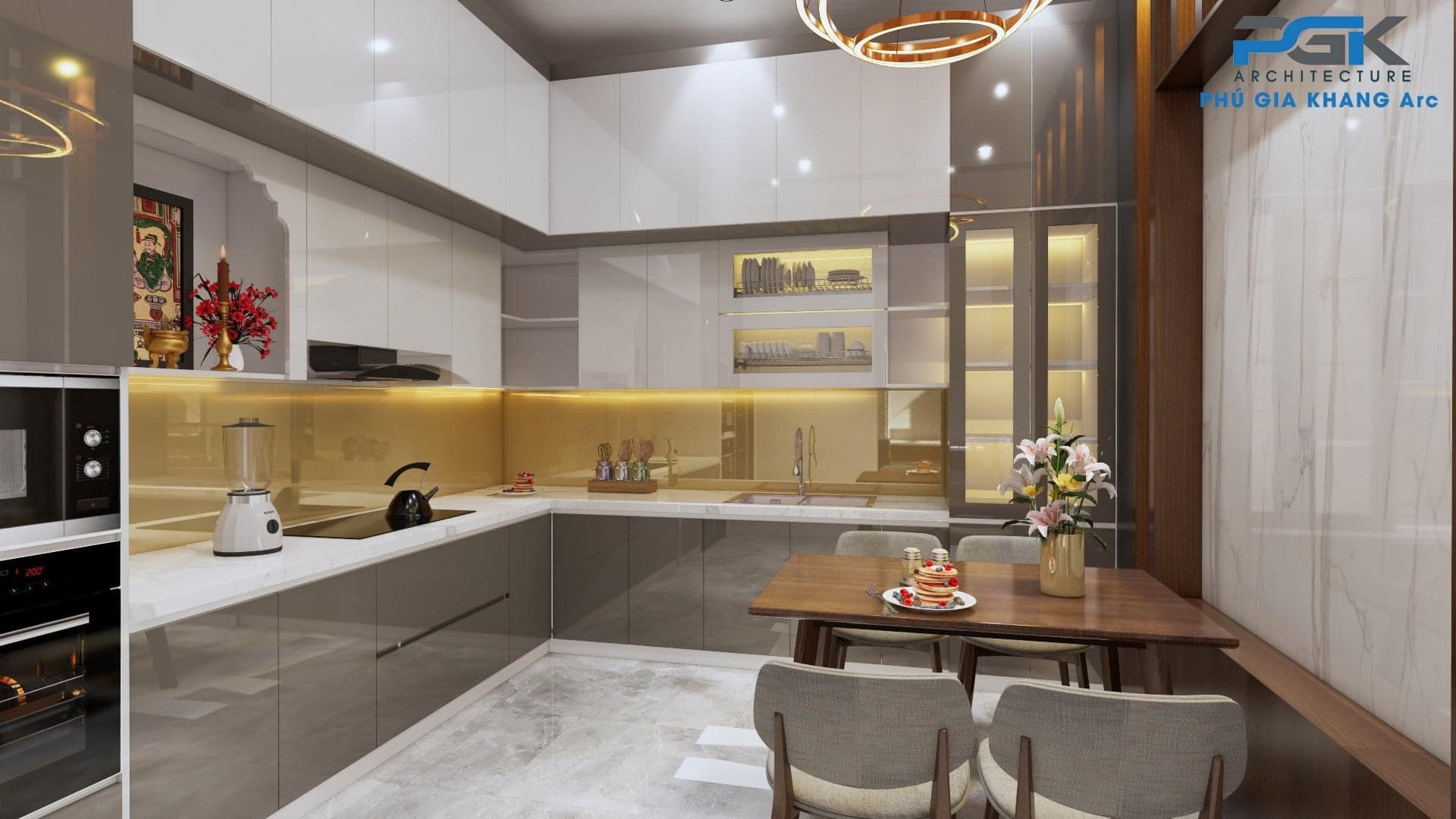 thiết kế nội thất nhà phố