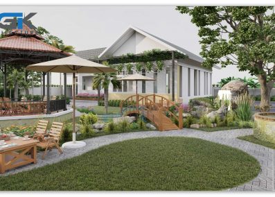 thiết kế thi công nhà vườn quảng ngãi