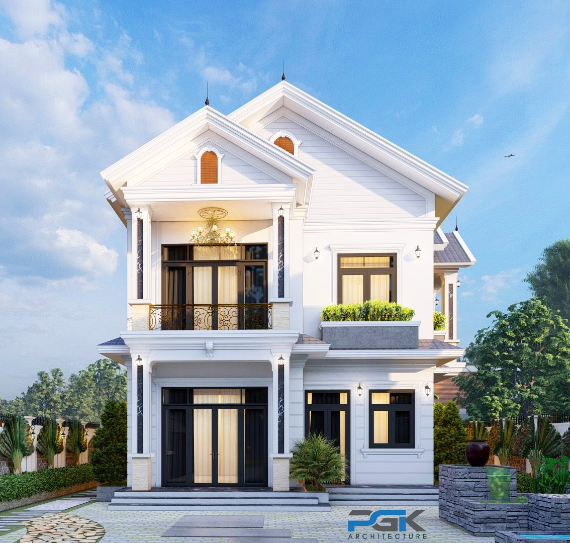 biệt thự hai tầng quảng ngãi