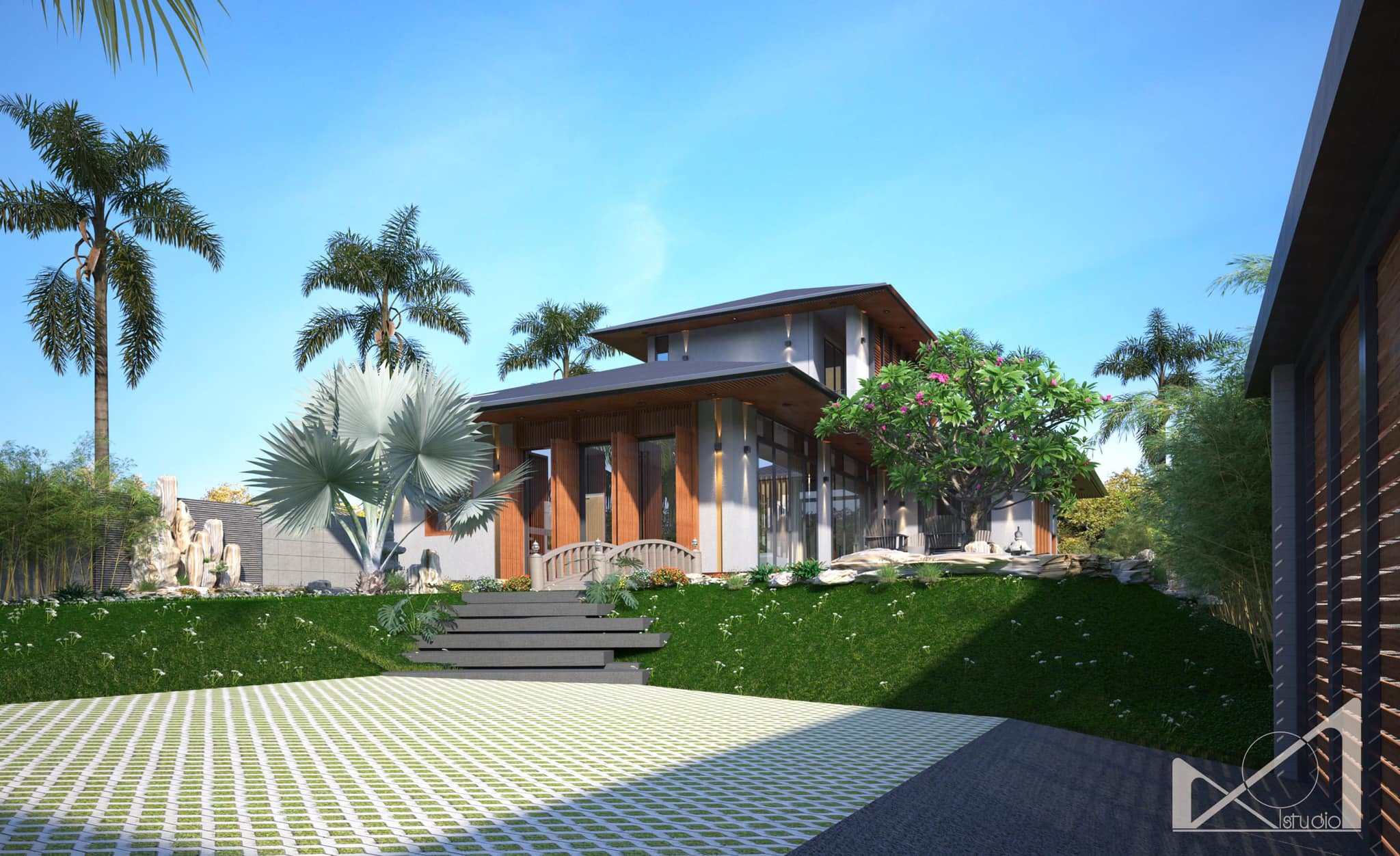 thiết kế biệt thự quảng ngãi