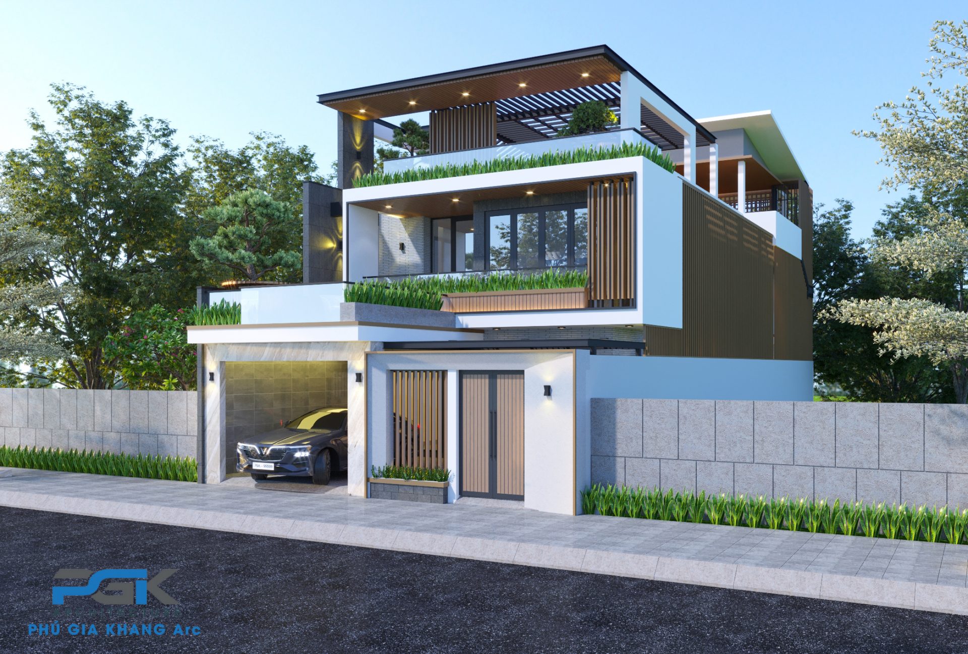 thiết kế biệt thự quảng ngãi