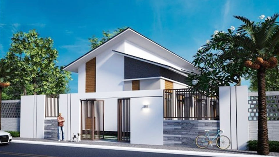 xây nhà 1 trệt 1 lầu quảng ngãi