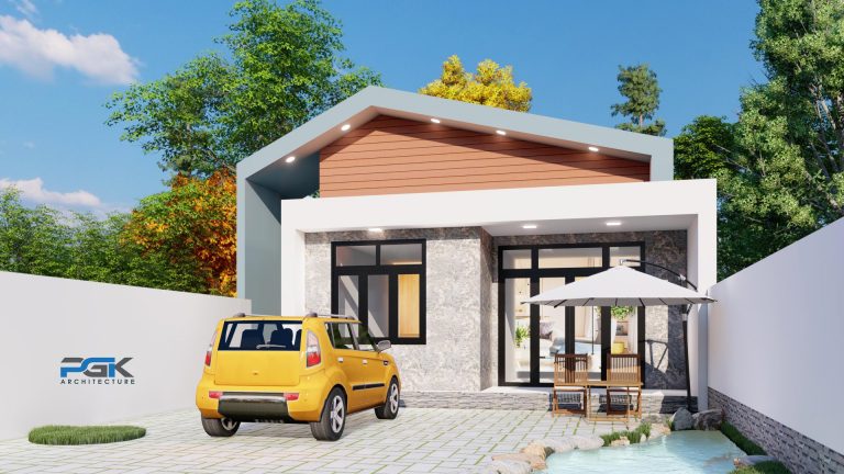 mẫu nhà cấp 4 đẹp