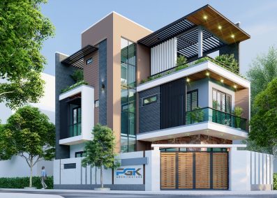 nhà 2 mặt tiền