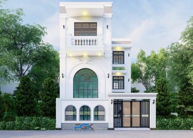 nhà phố tân cổ điển