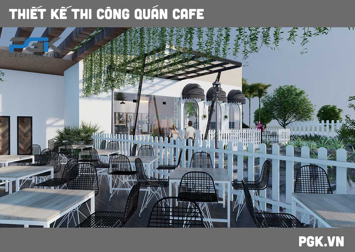thi công quán cafe