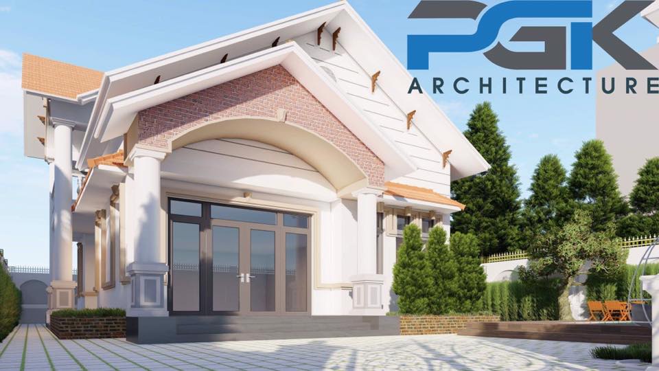 thiết kế nhà cấp 4 mái thái