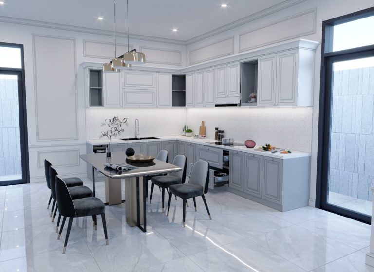 thiết kế nội thất nhà bếp tại quảng ngãi