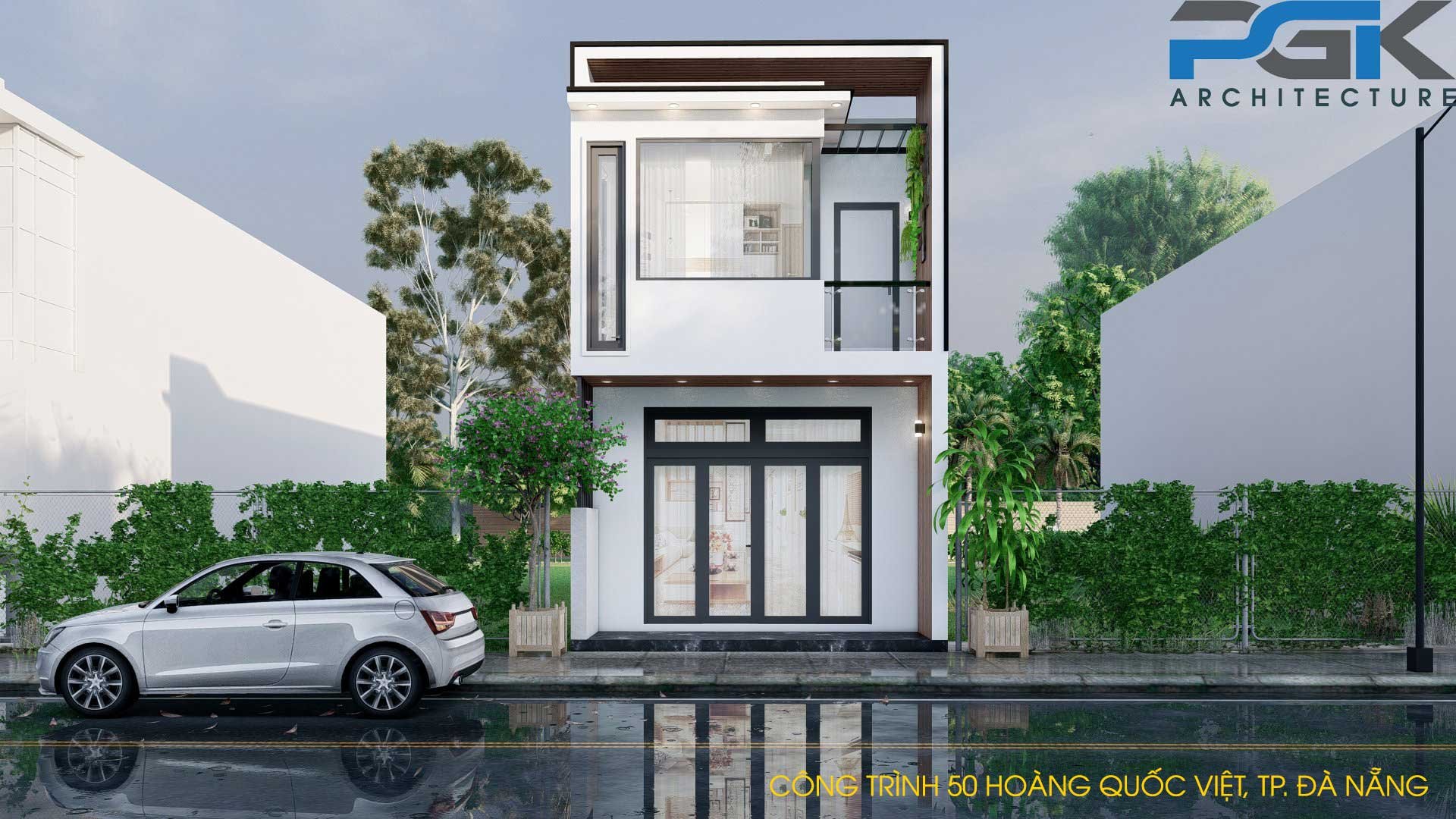 xây nhà 2 tầng trọn gói quảng ngãi