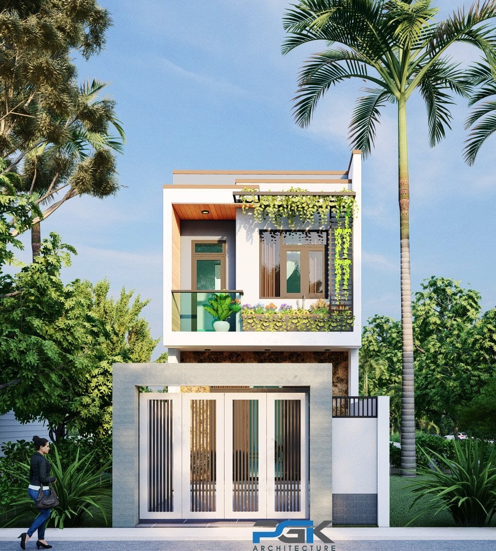 xây nhà 2 tầng trọn gói quảng ngãi