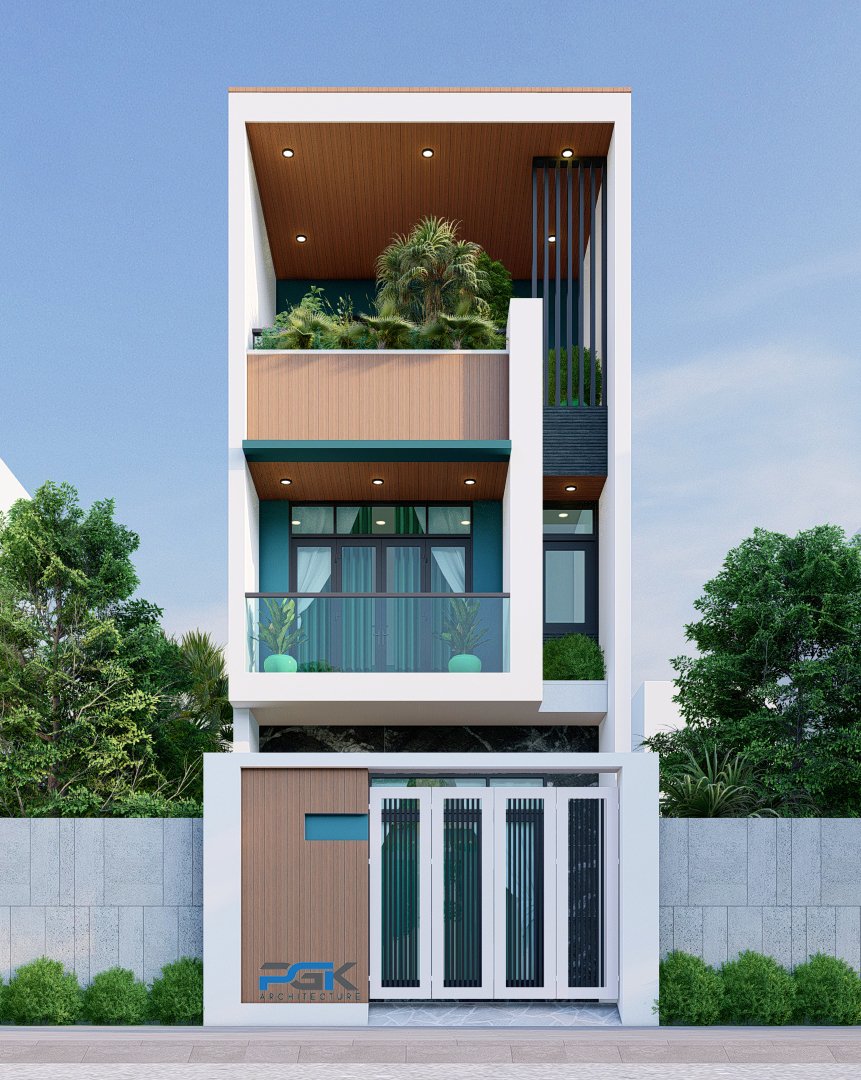 mẫu nhà 3 tầng