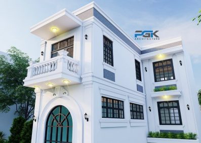 biệt thự 2 tầng quảng ngãi