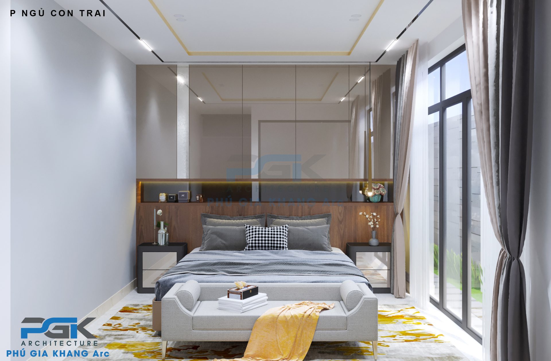 phòng ngủ hiện đại
