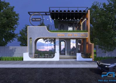 thi công quán cafe quảng ngãi