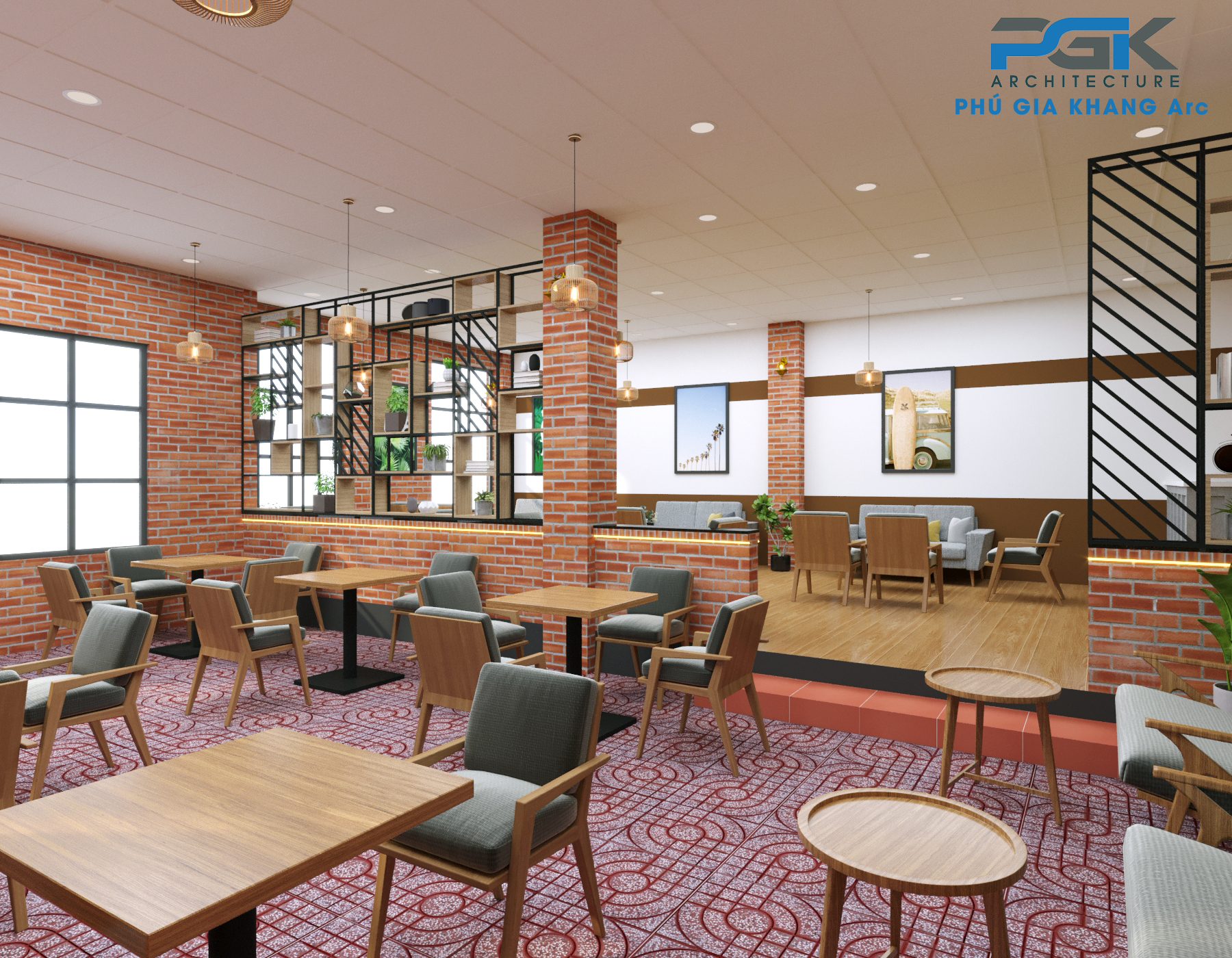 thi công quán cafe trọn gói