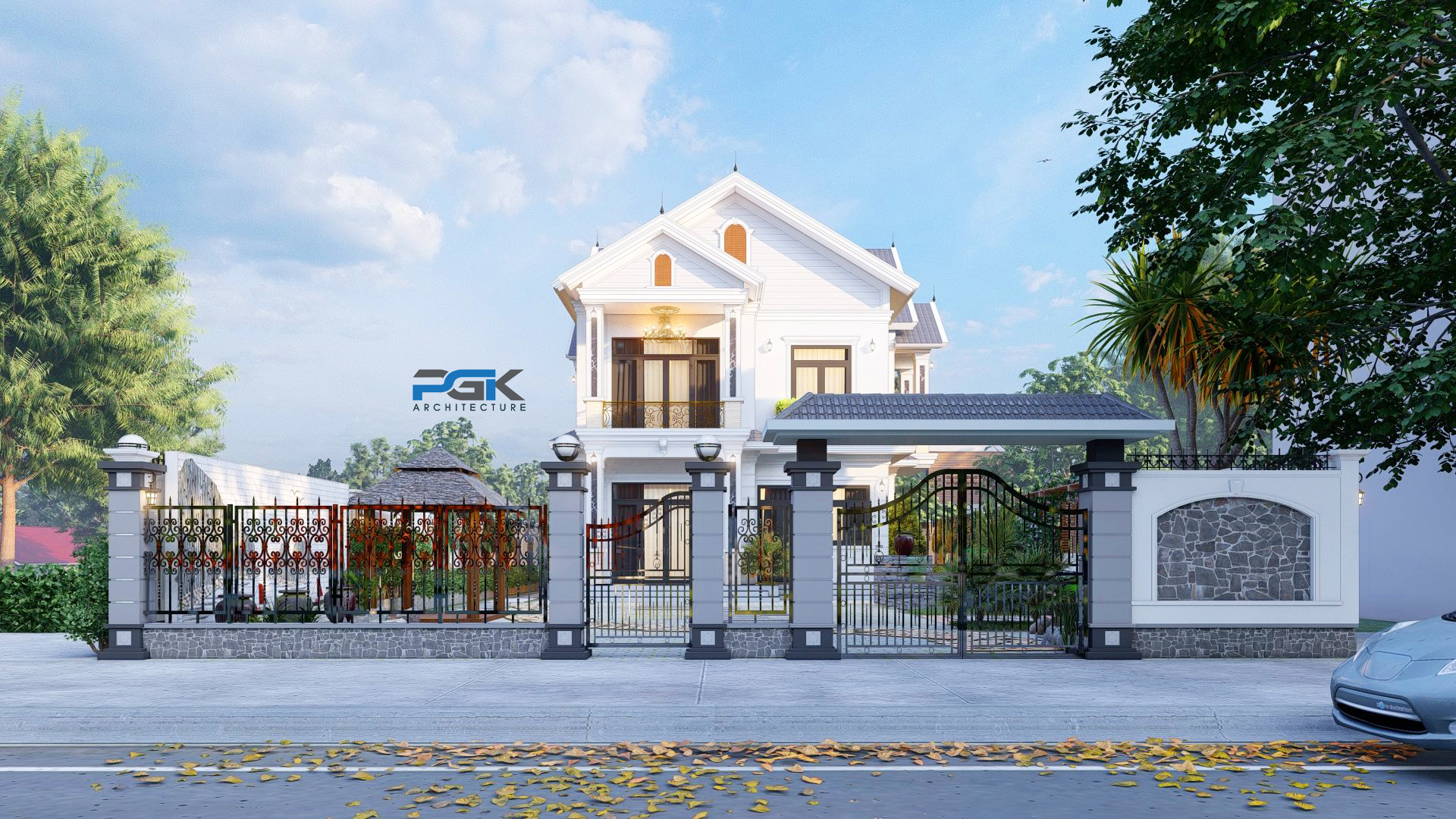 biệt thự hai tầng quảng ngãi