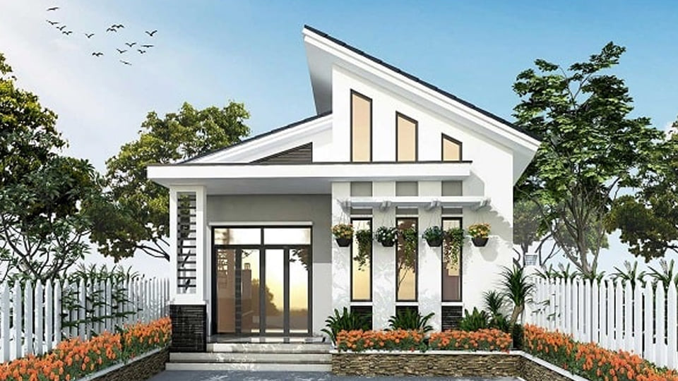 xây nhà 1 trệt 1 lầu quảng ngãi